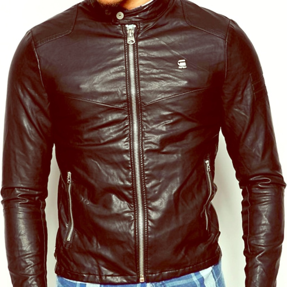 G - Star Biker Jacket Edla Faux leather ⭐️